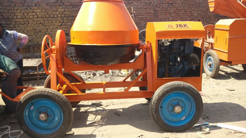 Concrete Mixer With Generator